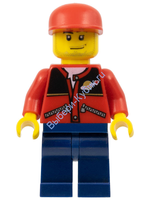 Минифигурка Лего Сити - Водитель