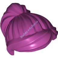 Деталь Лего Парик Женский Цвет Маджента