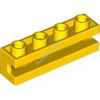 Деталь Лего Кубик Модифицированный 1 х 4 С Углублением Цвет Желтый