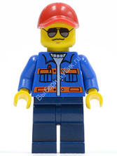Минифигурка Лего Сити - Рабочий