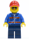 Минифигурка Лего Сити - Рабочий