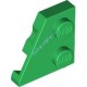 Деталь Лего Пластина Клин 2 х 2 Левая Цвет Зеленый
