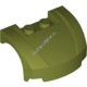 Деталь Лего Автомобильное Крыло 3 х 4 х 1 2/3 С Изгибом Цвет Оливковый Зеленый