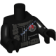 Деталь Лего Торс С Рисунком Цвет Черный
