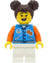 Минифигурка Лего Сити Пассажир Девочка