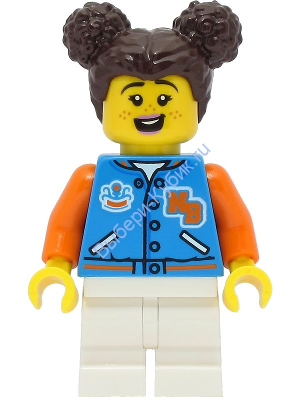 Минифигурка Лего Сити Пассажир Девочка