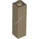 Деталь Лего Кубик 1 х 1 х 3 Цвет Темно-Песочный