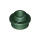 Деталь Лего Пластина Круглая 1 х 1 С Открытым Штырьком Цвет Темно-Зеленый