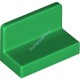 Деталь Лего Панель 1 х 2 х 1 С Закругленными Углами Цвет Зеленый