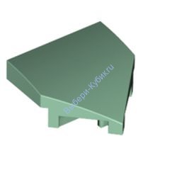 Деталь Лего Клин 2 х 2 Заостренный Цвет Песочно-Зеленый