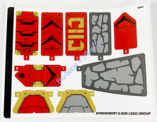 Наклейки К Набору Лего Ниндзяго 71720 - (67955/6300557)