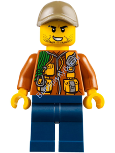 Минифигурка Лего Сити- Исследователь