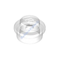 Деталь Лего Пластина Круглая 1 х 1 Цвет Прозрачный