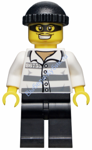 Минифигурка Лего - Заключенный тюрьмы 86753 