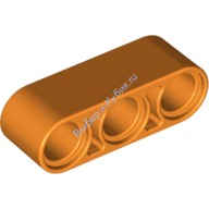 Деталь Лего Техник Бим 1 х 3 Толстый Цвет Оранжевый