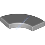 Деталь Лего Плитка Круглый Угол 2 х 2 Макарони Цвет Светло-Серый