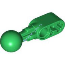 Деталь Лего Техник Шарнир Прямой 1 x 2 Цвет Зеленый