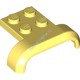 Деталь Лего Автомобильное Крыло 4 х 3 х 1 С Аркой С Изгибом Цвет Ярко-Светло-Желтый