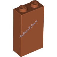 Деталь Лего Кубик 1 х 2 х 3 Цвет Темно-Оранжевый
