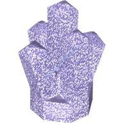 Деталь Лего Камень / Кристалл 1 х 1 5 Точек Цвет Прозрачно-Фиолетовый Сатин