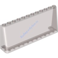 Деталь Лего Лобовое Стекло 2 х 12 х 4 Цвет Прозрачно-Коричневый