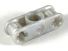 Деталь Лего Техник Коннектор Перпендикулярный 3L Для Пина Цвет Перламутрово-Светло-Серый