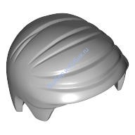 Деталь Лего Парик Цвет Светло-Серый