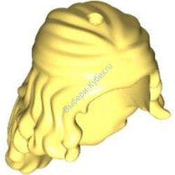 Деталь Лего Парик Френдс Цвет Ярко-Светло-Желтый