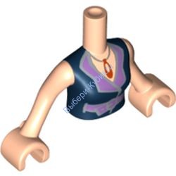 Деталь Лего Торс Мини Долл С Рисунком Цвет Светло-Телесный