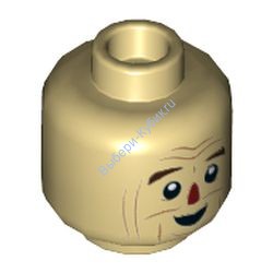 Деталь Лего Голова Минифигурки Цвет Песочный