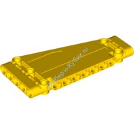 Деталь Лего Техник Панель Плоская 5 х 11 х 1 Коническая Цвет Желтый