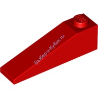 Деталь Лего Скос 4 х 1 Цвет Красный