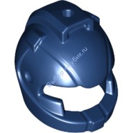 Деталь Лего Космический шлем с воздухозаборниками и отверстием сверху Цвет Темно-Синий