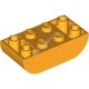 Деталь Лего Скос Перевернутый 4 x 2 Цвет Ярко-Светло-Оранжевый