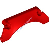Деталь Лего Техник Панель #30 Брызговик Арочный 9 х 2 х 3 Цвет Красный