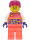 Минифигурка Лего Сити Велосипедист