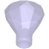 Камень / Кристалл 1 х 1 24 Грани, Цвет: Прозрачно-Фиолетовый
