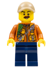 Минифигурка Лего -   Исследователь col311