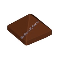 Деталь Лего Скос 45 1 х 1 х 2/3 Четверной Свод Цвет Коричневый