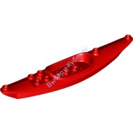 Деталь Лего Лодка Каяк Цвет Красный
