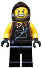 Минифигурка Лего Фентези Рыцари Кузнец cas413