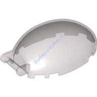 Деталь Лего Лобовое Стекло 6 х 4 х 2 1/3 Половина Сферы С Ручкой Цвет Прозрачно-Коричневый