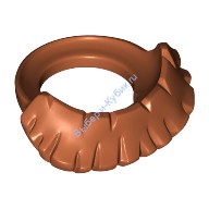 Деталь Лего Борода Цвет Темно-Оранжевый