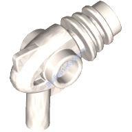 Деталь Лего Луч Цвет Белый