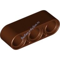 Деталь Лего Техник Бим 1 х 3 Толстый Цвет Коричневый