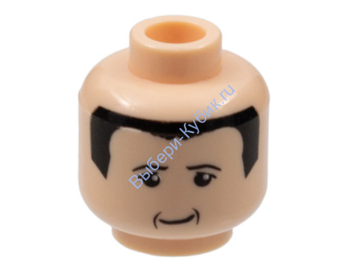 Деталь Лего Голова Минифигурки Цвет Светло-Телесный