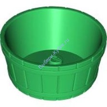 Деталь Лего Половина Бочки С Отверстием Под Ось Цвет