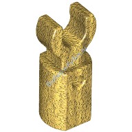 Деталь Лего Держатель С Клипсой Для Стержня Цвет Перламутрово-Золотой