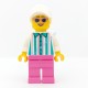Минифигурка Лего Сити Продавщица Мороженого cty1026