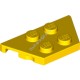 Деталь Лего Пластина Клин 2 х 4 Цвет Желтый